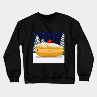 Angry Jelly Donut—Holidays Crewneck Sweatshirt
